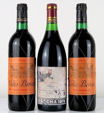 1976 C.V.N.E. Viña Real Gran Reserva & 1970 Viña Berceo, Nieuw