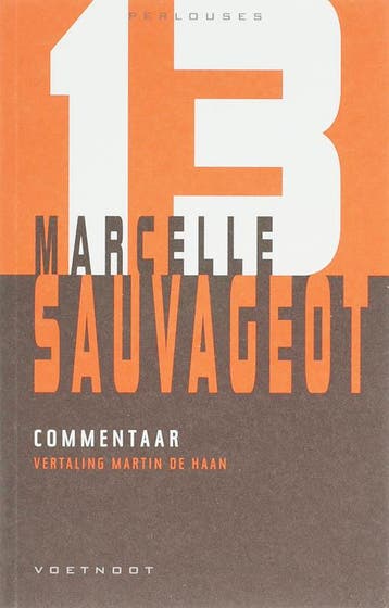 Commentaar / Perlouses / 13 - M. Sauvageot 9789078068068, Verzenden, Gelezen, M. Sauvageot