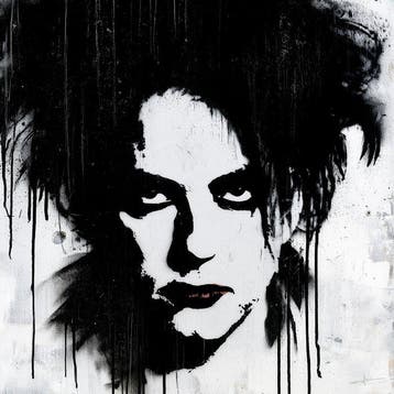 David Law (1967) - Robert Smith III (Stencil)