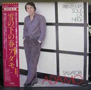 LP gebruikt - Salvatore Adamo - Printemps Sous La Neige (..., Verzenden, Zo goed als nieuw, Overige formaten
