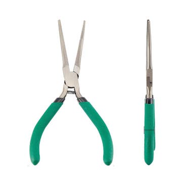 Lange punt tang – plat, zonder kartel – 14,2 cm – groe, Ophalen of Verzenden, Nieuw, Kraal