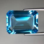 Zonder minimumprijs - 1 pcs Blauw Topaas - 24.42 ct -, Nieuw