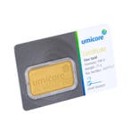Aanbieding: Umicore 20 gram goudbaar met certificaat, Verzenden