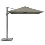 Voyager T1 zweefparasol 250x250 cm taupe, Tuin en Terras, Parasols, Ophalen of Verzenden, Nieuw