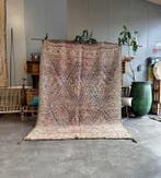 Vintage Marokkaanse Boujad tapijt – met de hand geweven, Nieuw