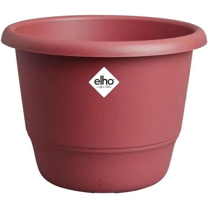 Bloempot - ELHO - Amiga Rond 47 - Rood - Ø 47 x H 35 cm -.., Tuin en Terras, Zwembad-toebehoren, Overige typen, Nieuw, Verzenden