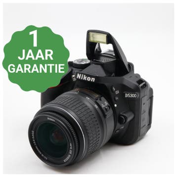 10% korting | Nikon D5300 + AF-S 18-55mm f/3.5-5.6G ED II DX, Verzenden, Gebruikt, Overige Merken