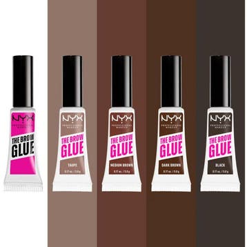 NYX Brow Glue Instant Brow Styler Transparent - 5gr, Ophalen of Verzenden, Nieuw, Make-up
