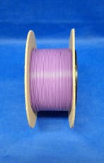 H05V-K montagedraad 0,75mm2 - Paars - 50m. / 70°C, Verzenden, Nieuw, Kabel of Snoer
