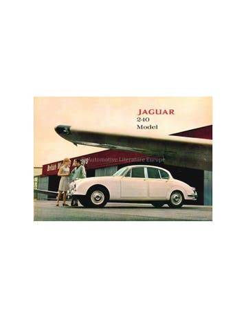 1967 JAGUAR MK II 240 BROCHURE ENGELS, Nieuw, Author