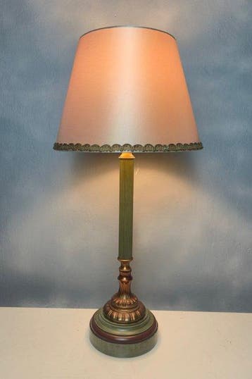 Tafellamp - Zeldzame Empire Lamp - 51 cm - No Reserve - Koud