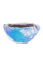 Heuptasje Pailletten Iridescent Parelmoer Zilver Fanny Pack, Sieraden, Tassen en Uiterlijk, Tassen | Damestassen, Ophalen of Verzenden