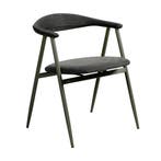 *WOONWINKEL* Brafab Boi Stoffen Eetstoel Voor Buiten Zwart G, Tuin en Terras, Tuinsets en Loungesets, Verzenden, Nieuw