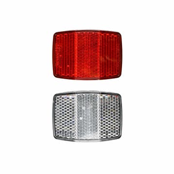 Benson Reflectorenset fiets - voor en achter - rood en wi..., Ophalen of Verzenden, Nieuw