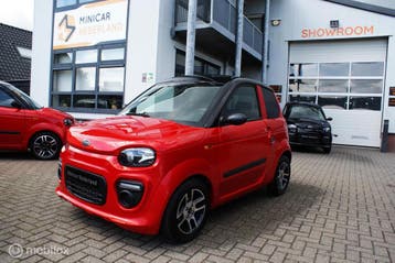 Microcar M.GO DCI 1825km Airco Stuurbekrachtiging 1 jaar gar, Zo goed als nieuw, Microcar