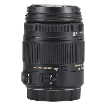 Sigma 18-250mm f/3.5-6.3 DC Macro OS HSM - Ges met garantie, Ophalen of Verzenden, Gebruikt