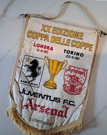 Juventus - Coppa delle Coppe, Juventus arsenal 1980, Nieuw