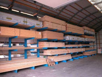 Draagarmstelling NIEUW 4,0 m hoog en 4 niveaus 1,2 m diep, Ophalen of Verzenden