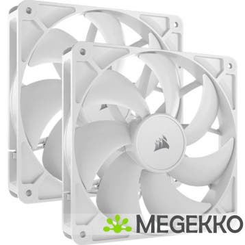 Corsair RS140 PWM Dual Pack White, Verzenden, Nieuw