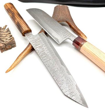 Keukenmes - Japanse mes. Ambachtelijk keukenmes voor chef.