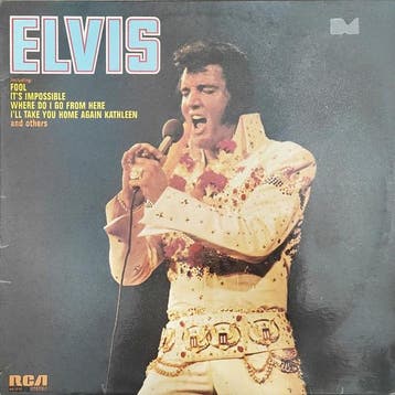 Elvis Presley - Elvis, Ophalen of Verzenden, Gebruikt