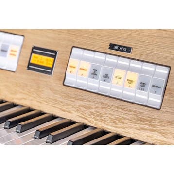 Johannus Sonique 360 blank eiken, Nieuw