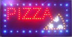 PIZZA LED bord lamp verlichting lichtbak reclamebord #B8, Verzenden, Nieuw