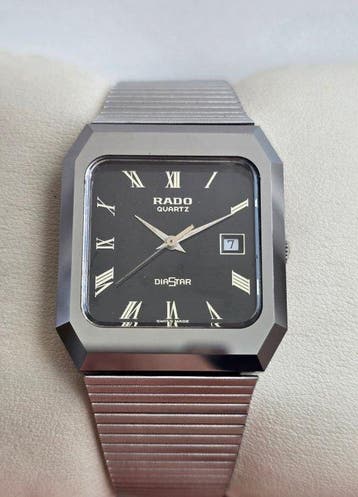 Rado - DiaStar Tank Quartz Date - Zonder minimumprijs -, Nieuw