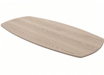NIEUW bootvormig blad - 260x120 cm - kleur MIDDEN EIKEN, Ophalen of Verzenden, Nieuw