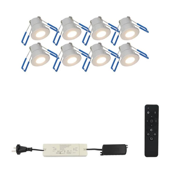 LED Verlichting Overkapping Set 10 (Veranda Verlichting), Tuin en Terras, Buitenverlichting, Waterbestendig, Led, Accu, Minder dan 50 watt