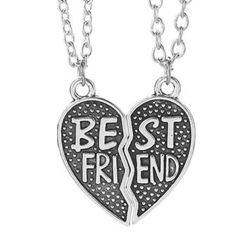 Fako Bijoux - Vriendschapsketting - Harten - Best Friend, Verzenden, Nieuw