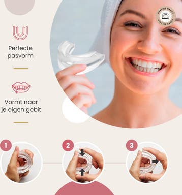 Rustige Nacht® Anti Snurkbeugel Duopack - Speciaal Voor, Ophalen of Verzenden, Nieuw