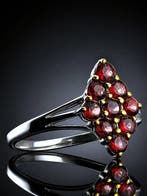 Granaat - Zilver - Ring - Royal Sparkle