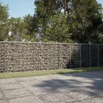 vidaXL Schanskorf 700x50x100 cm gegalvaniseerd ijzer, Verzenden, Nieuw, Metaal