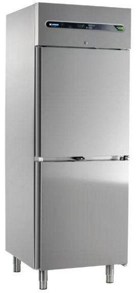 Horeca Koelkast met 2 deuren RVS 700 Liter 73x84x209 cm, Verzenden, Nieuw in verpakking