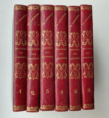 Alphonse de Lamartine - Histoire des Girondins - 1847
