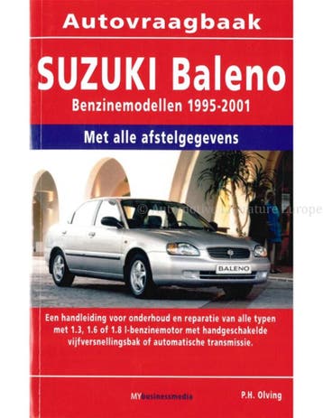 1995 - 2001 SUZUKI BALENO BENZINE VRAAGBAAK NEDERLANDS, Auto diversen
