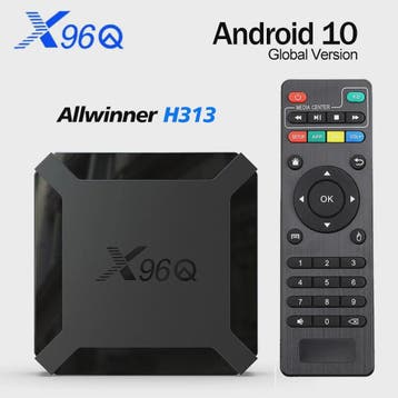 X96Q Android 10 Smart TV Box 4K Media Player - 2GB RAM, 16GB, Verzenden, Nieuw