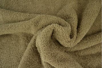 10 meter badstof Taupe - 150cm breed, Overige kleuren, 120 cm of meer, Ophalen of Verzenden, Katoen