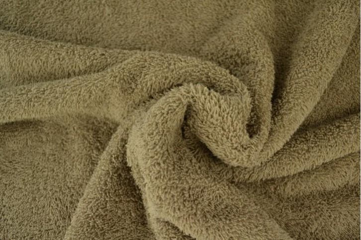 10 meter badstof Taupe - 150cm breed, Hobby en Vrije tijd, Stoffen en Lappen, 120 cm of meer, 200 cm of meer, Overige kleuren