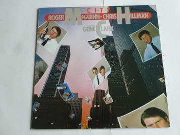 Roger McGuinn, Chris Hillman feat. Gene Clark - City (LP), Ophalen of Verzenden, Zo goed als nieuw