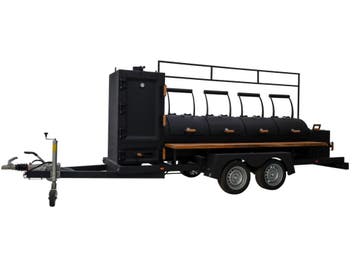 BBQ smoker trailer | 1, 2, 3 of 4 kleppen | Op voorraad, Ophalen, Nieuw