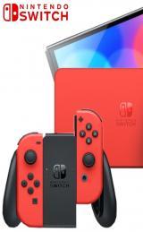 Nintendo Switch - OLED Mario Red Edition - Als N. - iDEAL, Ophalen of Verzenden, Zo goed als nieuw
