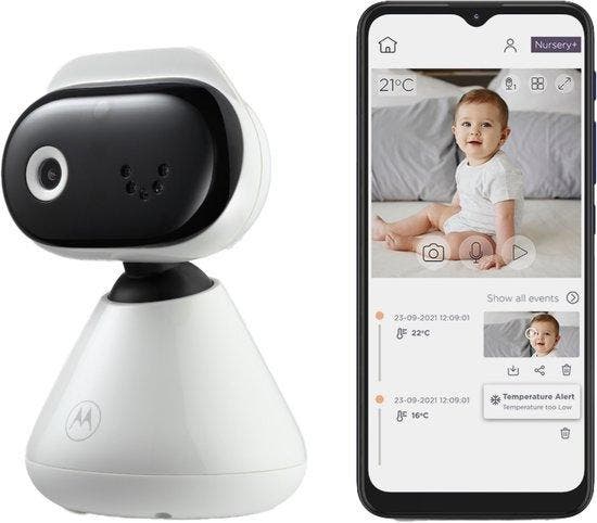 Motorola PIP1000 HD babybewakingscamera met Wi-Fi en mobiele, Kinderen en Baby's, Babyfoons, Verzenden