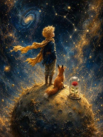Shayer - The Little Prince – The Stars Remember - XL -, Nieuw in verpakking