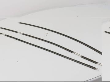 Schaal N-spoor 1:160 Atlas Flexibele rechte rail +/- 2.70..., Hobby en Vrije tijd, Modeltreinen | N-Spoor, Ophalen of Verzenden