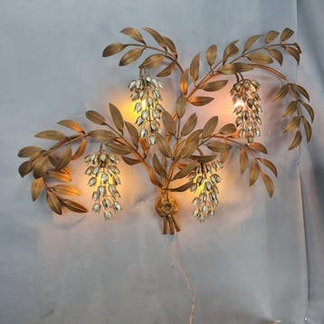 H. Kögl - Wandkandelaar - Wisteria wandlamp - IJzer, 124