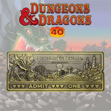 Dungeons & Dragons: The Cartoon Replica 40th Anniversary Rol, Ophalen of Verzenden, Nieuw