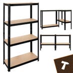 Bigstren Compact opbergrek 150 cm hoog in zwart, 75 cm br..., Ophalen of Verzenden, Nieuw