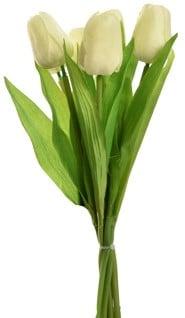 Tulpen Creme Zijden Merk: PURE 35 cm Bundel 7 stuks, Ophalen of Verzenden, Nieuw